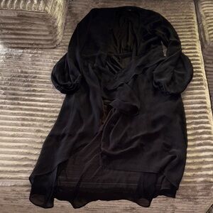 Express Black Women's Intimate Robe